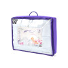 Детское одеяло Super Soft Classic PAPAELLA 100x135 см мягкое антиаллергическое, искусственный пух, белое (8-11863)