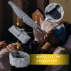 Комплект для сна ManMaker IDEIA евро из одеяла 200x220 см, двух подушек 50x70 см и маски гипоаллергенный серый (8-35824)
