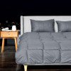 Комплект для сна ManMaker IDEIA евро из одеяла 200x220 см, двух подушек 50x70 см и маски гипоаллергенный серый (8-35824)