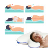 Подушка ортопедическая MEMORY FOAM IDEIA Бабочка 58х50х12 см с эффектом памяти и наволочкой в комплекте (8-35537)