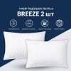 Набор подушек Breeze IDEIA 2 шт 50х70 см антиаллергенный чехол на молнии искусственный пух белый (8-35955*001) 