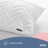 Набор подушек IDEIA Nordic Comfort+ 50×70 2 шт с молнией, антиаллергенные, в подарок наполнитель 200 г, белые (8-35819*001)