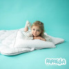 Детский набор в кроватку Super Soft Classic ТM PAPAELLA одеяло 100х135 см и подушка 40х60 см, искусственный лебединый пух, антиаллергенные (8-34923)