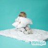 Детский набор в кроватку Super Soft Classic ТM PAPAELLA одеяло 100х135 см и подушка 40х60 см, искусственный лебединый пух, антиаллергенные (8-34923)
