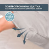 Наматрасник с резинками по углам IDEIA ДАБЛ антиаллергенный супер плотный 160х200 см серый (8-34669*001)