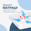 Наматрасник с натяжным бортом по периметру SleepDream IDEIA 160х200х35 см гипоаллергенный супер плотный белый (8-35931)