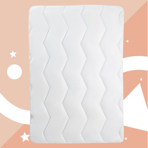 Детское одеяло Comfort ТM PAPAELLA 100х135 см, антиаллергенное зигзаг белое (8-8723*005)