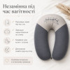 Подушка PAPAELLA 30х190 см «3 енота» для беременных и кормления, темно-серая