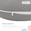 Подушка для беременных и кормления с карабином PAPAELLA 30х170 см серый горошек (8-33266*002)