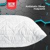 Подушка Antistatic Sleep IDEIA 50х70 см гипоаллергенная, искусственный пух, антистатическая ткань, с молнией (8-36060)