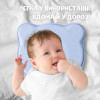 Детская ортопедическая подушка BabyComfort PAPAELLA  27×22×3 см с эффектом памяти мишка голубая (8-35862*003)