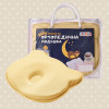 Детская ортопедическая подушка BabyComfort PAPAELLA  27×22×3 см с эффектом памяти мишка желтая (8-35862*002)