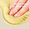 Детская ортопедическая подушка BabyComfort PAPAELLA  27×22×3 см с эффектом памяти мишка желтая (8-35862*002)