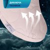 Подушка Balance IDEIA 46х24х10 см эргономичная мультифункциональная с вышивкой, какао (8-35822*001)
