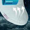 Подушка Balance IDEIA 46х24х10 см эргономичная мультифункциональная с вышивкой, мята (8-35822*002)
