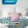 Подушка Balance IDEIA 46х24х10 см эргономичная мультифункциональная с вышивкой, пудра (8-35822*003)
