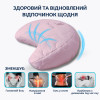 Подушка Balance IDEIA 46х24х10 см эргономичная мультифункциональная с вышивкой, пудра (8-35822*003)