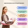 Подушка для кормления Диванчик Sei Design  60х70х16 см хлопок антиаллергенное волокно полоска розовая (8-35409*003)