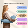 Подушка для кормления младенцев "Диванчик" 60×70×16 см антиаллергенная трикотаж мята (8-36177*001)