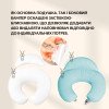 Подушка для кормления Диванчик Sei Design  60х70х16 см хлопок антиаллергенное волокно полоска мята (8-35409*004)
