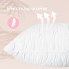 Комплект постельного белья евро CloudDream IDEIA одеяло 200х220 и подушки 50х70 2 шт гипоаллергенный, белый (8-36026*001)