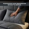Набор подушек ManMaker IDEIA 50х70 см 2 шт с молнией искусственный пух, гипоаллергенный, серый (8-36309*001)