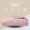 Двухстороннее покрывало Стиль Люкс IDEIA 240х260 см с антиаллергенным волокном, пудра/св. серый (8-13500*009)