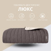 Двухстороннее покрывало Стиль Люкс IDEIA 240х260 см с антиаллергенным волокном, шоколад/беж (8-13500*003)