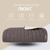 Двухстороннее покрывало Стиль Люкс IDEIA 220х240 см с антиаллергенным волокном, шоколад/беж (8-13499*003)
