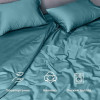 Комплект IDEIA Premium Satin 1,5: пододеяльник, простыня, 2 наволочки, мята
