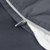 Комплект IDEIA Premium Satin 1,5: пододеяльник, простыня, 2 наволочки, темно-серый