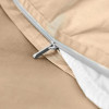 Набор IDEIA Premium Satin Евро: пододеяльник 200×220 + 2 наволочки 50×70, беж