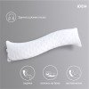 Подушка S-FORM ТМ IDEIA в чехле с молнией 40х130 см белая (08-13255)