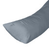 Наволочка для подушки S-form IDEIA с молнией 40х130 см сатин графит (08-13230*014)