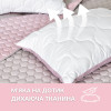 Подушка двусторонняя Soft IDEIA с искусственным пухом, 50x70 см белый/пудра (8-35500*002)