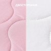 Подушка двусторонняя Soft IDEIA с искусственным пухом, 50x70 см белый/пудра (8-35500*002)