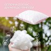 Подушка двусторонняя Soft IDEIA с искусственным пухом, 50x70 см белый/пудра (8-35500*002)