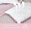 Подушка двусторонняя Soft IDEIA с искусственным пухом, 50x70 см белый/пудра (8-35500*002)