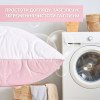 Подушка двусторонняя Soft IDEIA с искусственным пухом, 50x70 см белый/пудра (8-35500*002)