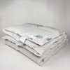 Демисезонное одеяло со 100% белым гусиным пухом двуспальное IGLEN Climate-comfort 160х215 (160215110W)