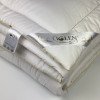 Одеяло из овечьей шерсти демисезонное двуспальное IGLEN 160х215 в жаккардовом дамаске (16021551)
