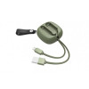 Кабель-брелок HAVIT HV-H640 Flexible Micro USB cable green
