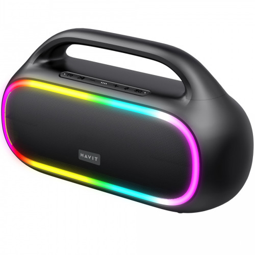 Портативная колонка HAVIT HV-SQ133BT 8W RGB Black 
