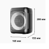 Портативная колонка HAVIT HV-SQ133BT 8W RGB Black 
