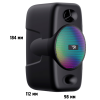 Акустическая система HAVIT HV-SK213 USB 6W с подсветкой RGB Black