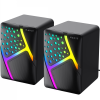 Акустическая система HAVIT HV-SK763 USB 6W с подсветкой RGB Black
