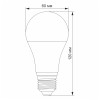 Светодиодная лампа VIDEX A60e 15W E27 3000K (VL-A60e-15273)