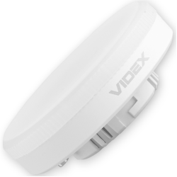 Светодиодная лампа VIDEX GX53 8W 3000K 220V (VL-GX53-08533)