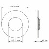 Акриловый светодиодный светильник VIDEX 24W 4100K 220V Acrylic Style VL-JTR-24S4
