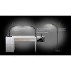 2 в 1 светодиодный торшер - настольная лампа VIDEX VL-TF07B 14W 3000-5500K 220V с регулировкой яркости, температуры света и автоотключением, черный (24858)